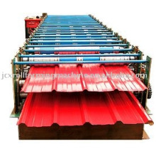 Double deck roll forming machine